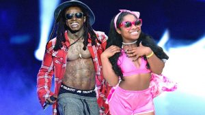 Lil Wayne and his daughter