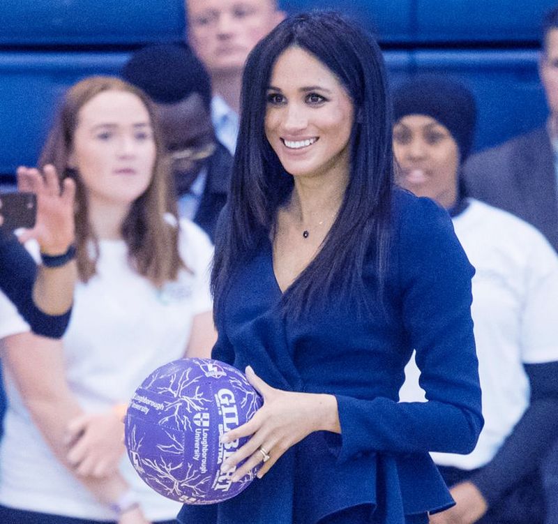 Meghan Markle recently arrived at the Coach Core Awards 2018 at Loughborough University on Monday where she showed her new hairstyle 2018.